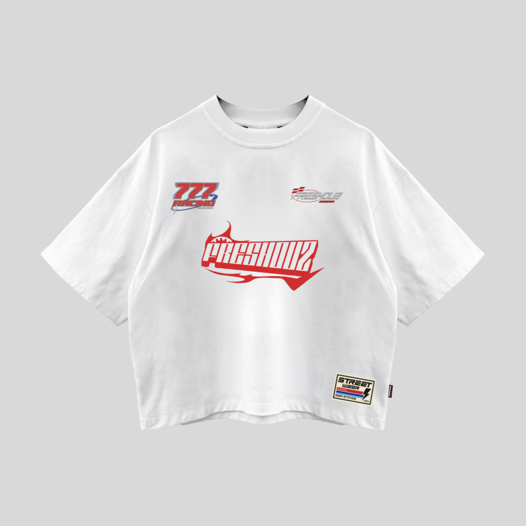 T-shirt carré design moto go